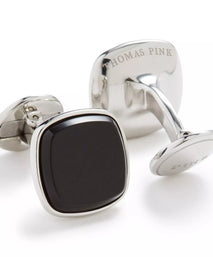 Black Semi Precious Onyx Cufflinks