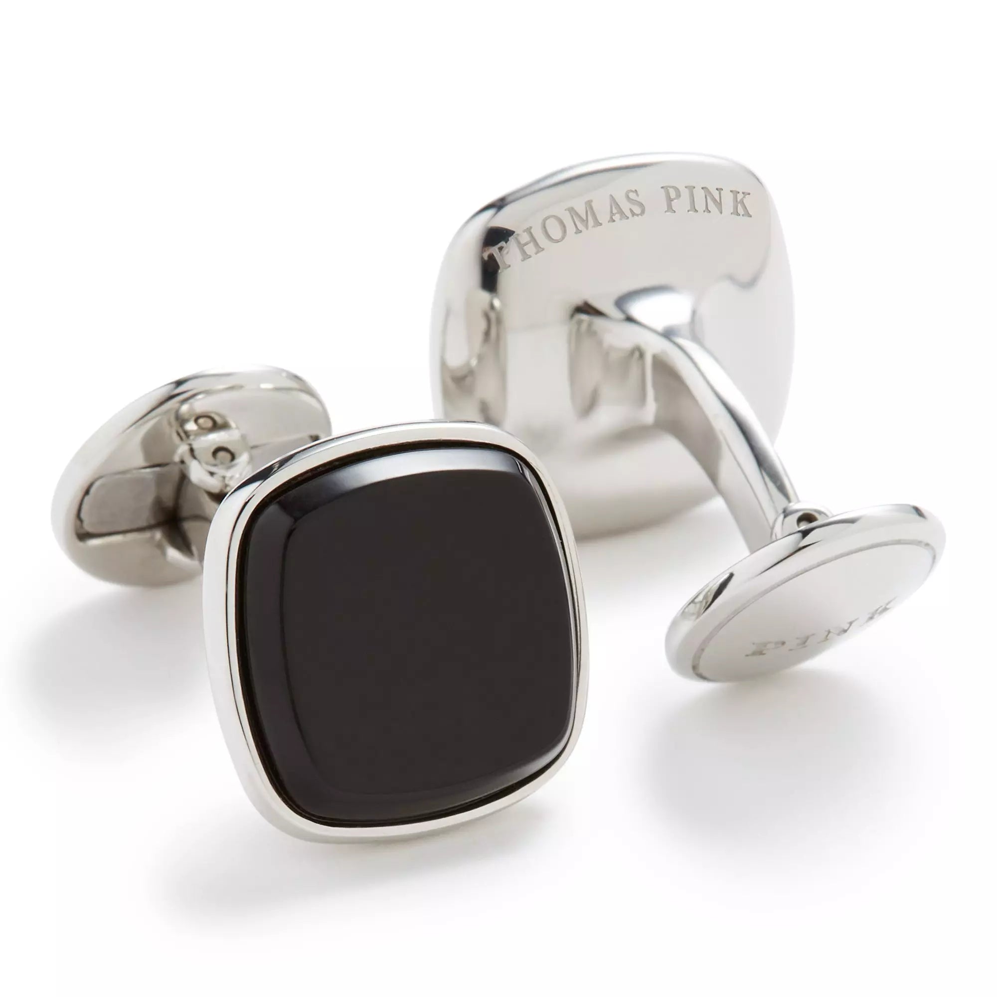 Black Semi Precious Onyx Cufflinks