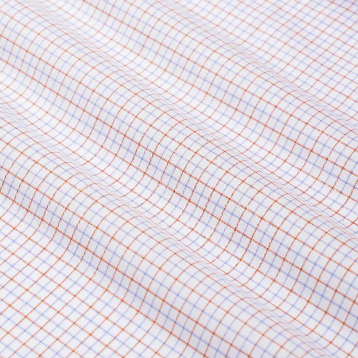 White & Multi Slim Fit Tattersall Check Formal Shirt